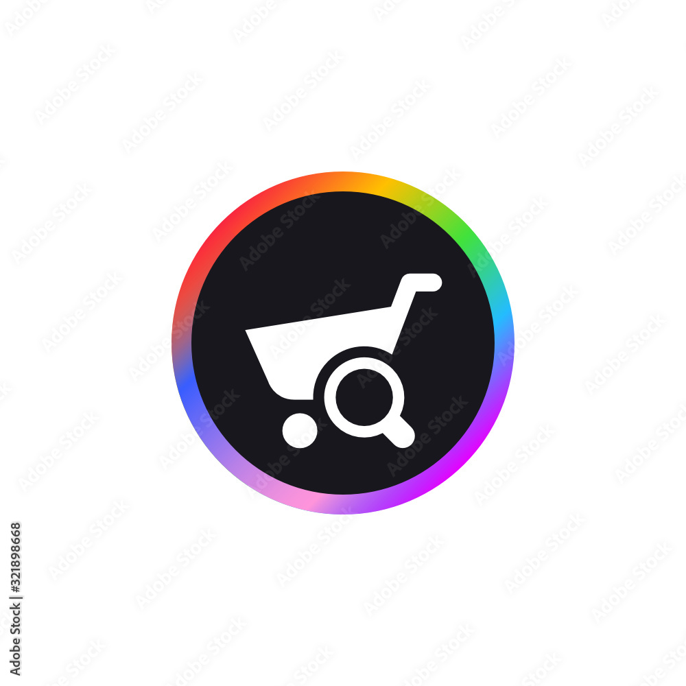 Search Cart - App Icon Search Cart - App Icon