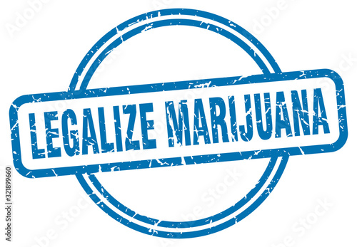 legalize marijuana stamp. legalize marijuana round vintage grunge sign. legalize marijuana