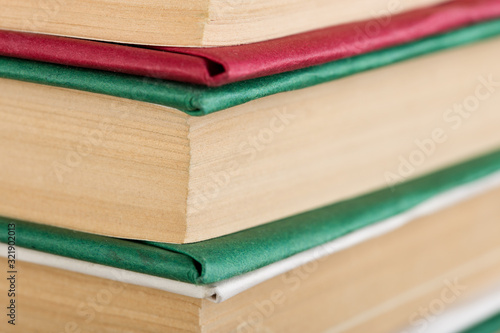 Books close-up - education and wisdom concept
