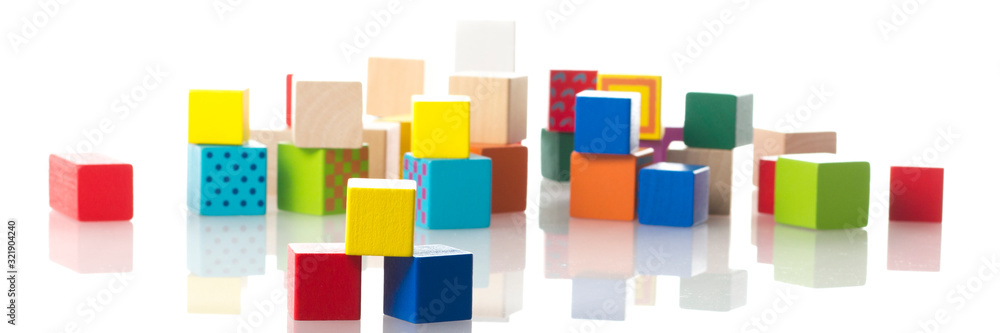 Set of kid toys isolated on white background Set of kid toys isolated on white background