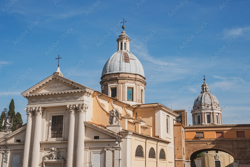 The church of San Rocco in Rome, Italy.