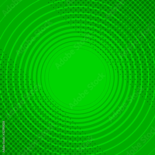 Abstract green funny background