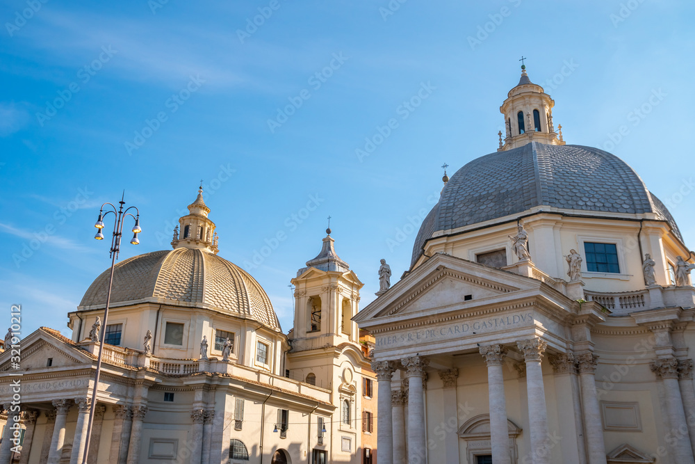 Churches of Santa Maria in Montesanto and Santa Maria dei Miracoli