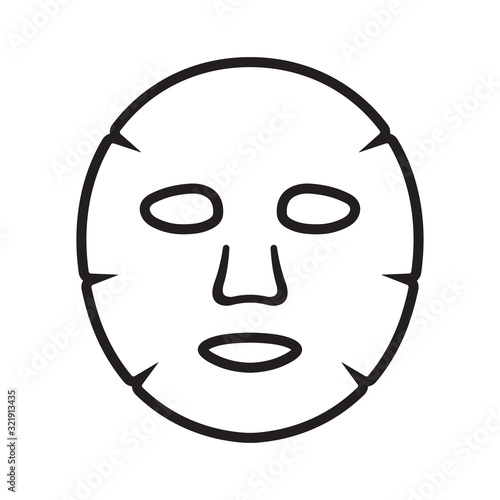 Anti-aging nourishing facial sheet mask.