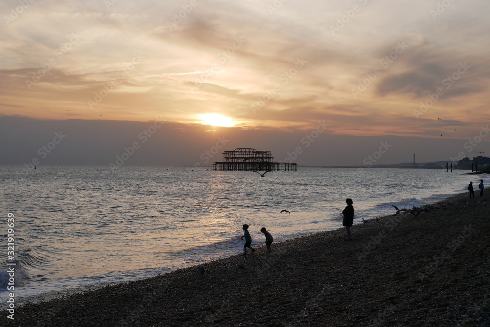 Brighton sunset