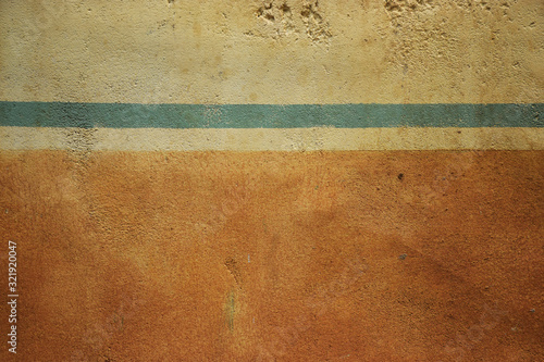 Canvas-taulu Vintage grunge wall texture effect with retro stripe