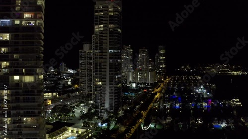 Wallpaper Mural Miami Beach Marina highrise condominiums Torontodigital.ca