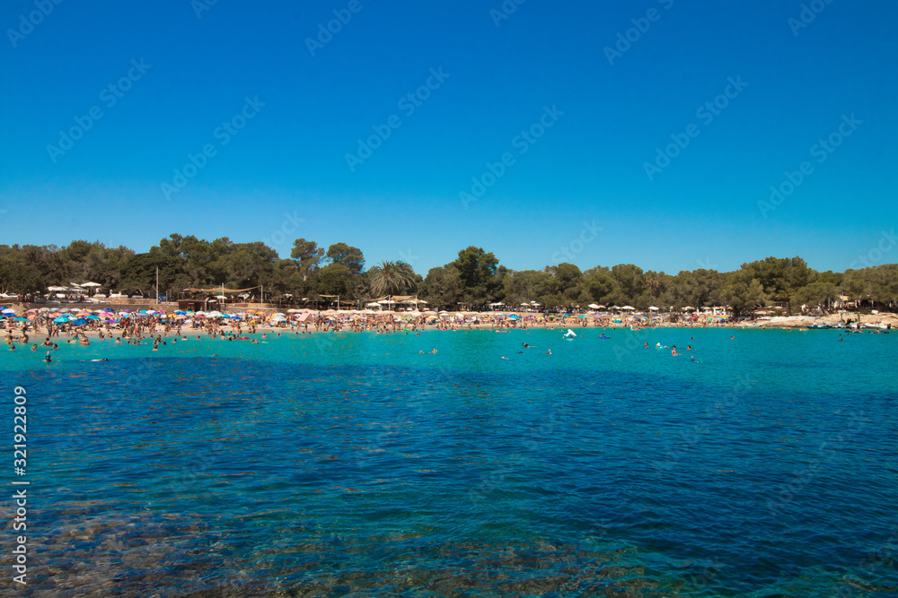view of an island in the sea-cala bassa-Ibiza