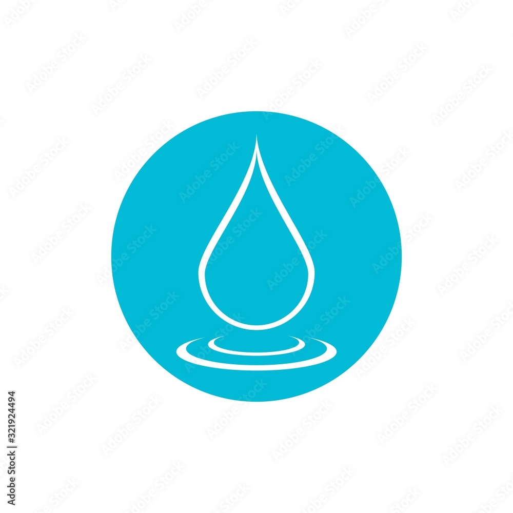 water drop Logo