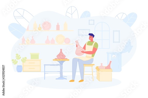 Master Make Pot, Earthenware or Ceramics Crockery