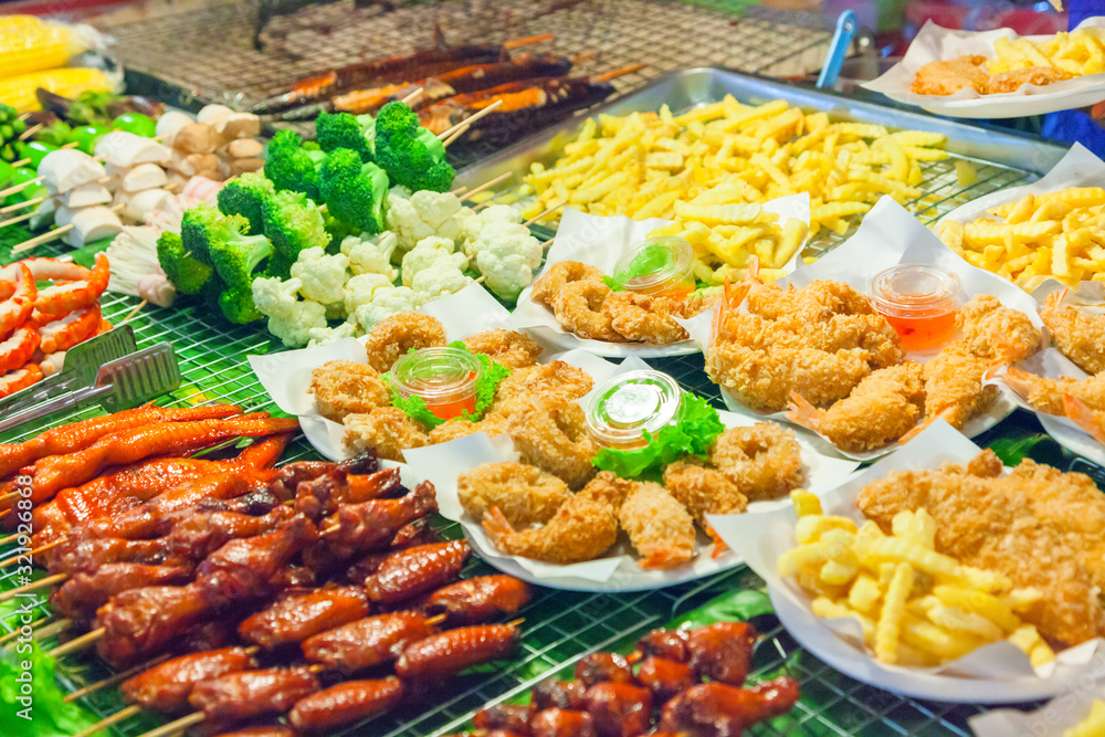 Obraz premium Street food in Thailand