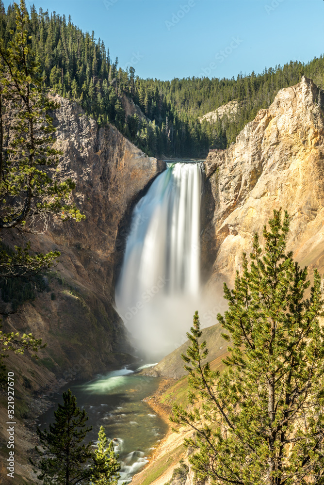 Lower falls, Yellowstone National Park