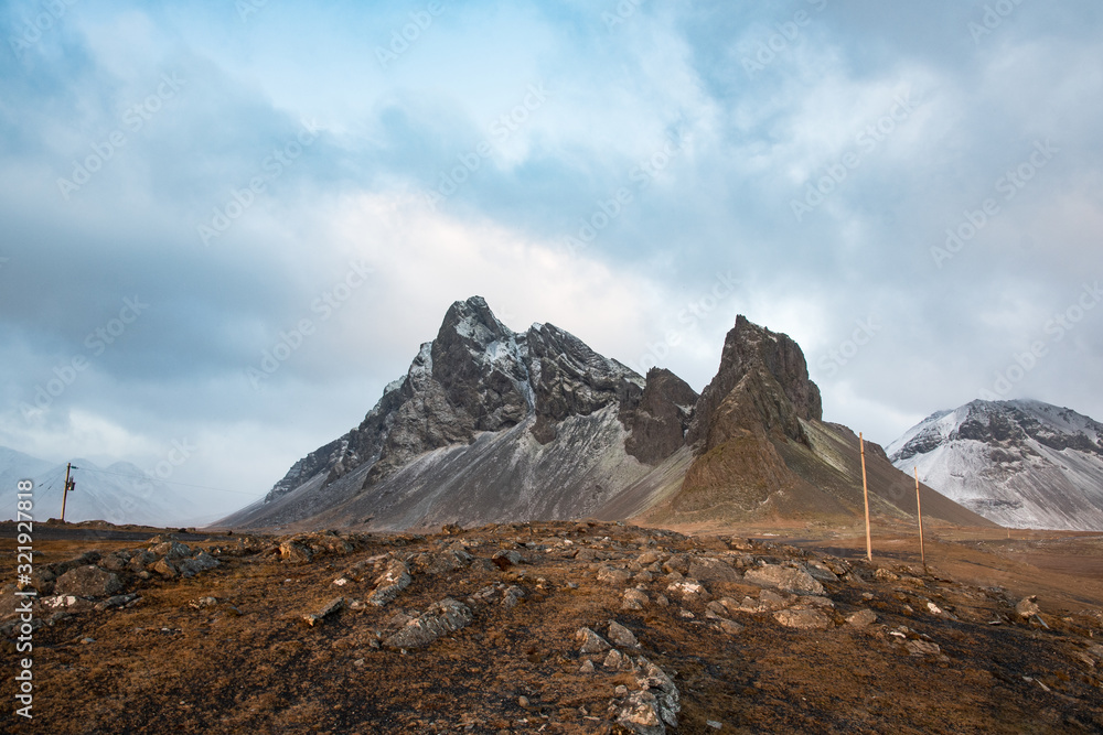 Eystrahorn mountain in east Iceland