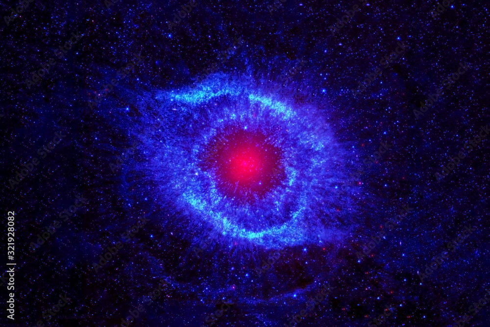 Beautiful blue galaxy. With stars and systems. Elements of this image were furnished by NASA. Beautiful blue galaxy. With stars and systems. Elements of this image were furnished by NASA.