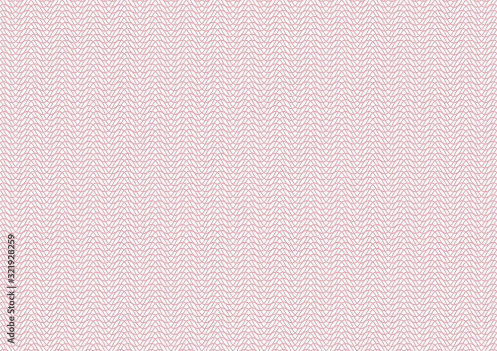 Vector certificate texture. Seamless geometric banknote pattern.