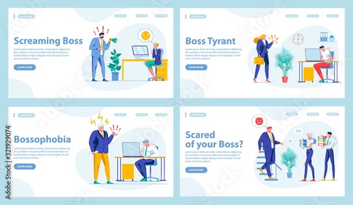 Unbearable Life in Office Despotic Bosses Set