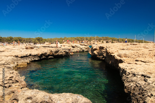 coast of the sea-Cala bassa-Ibiza