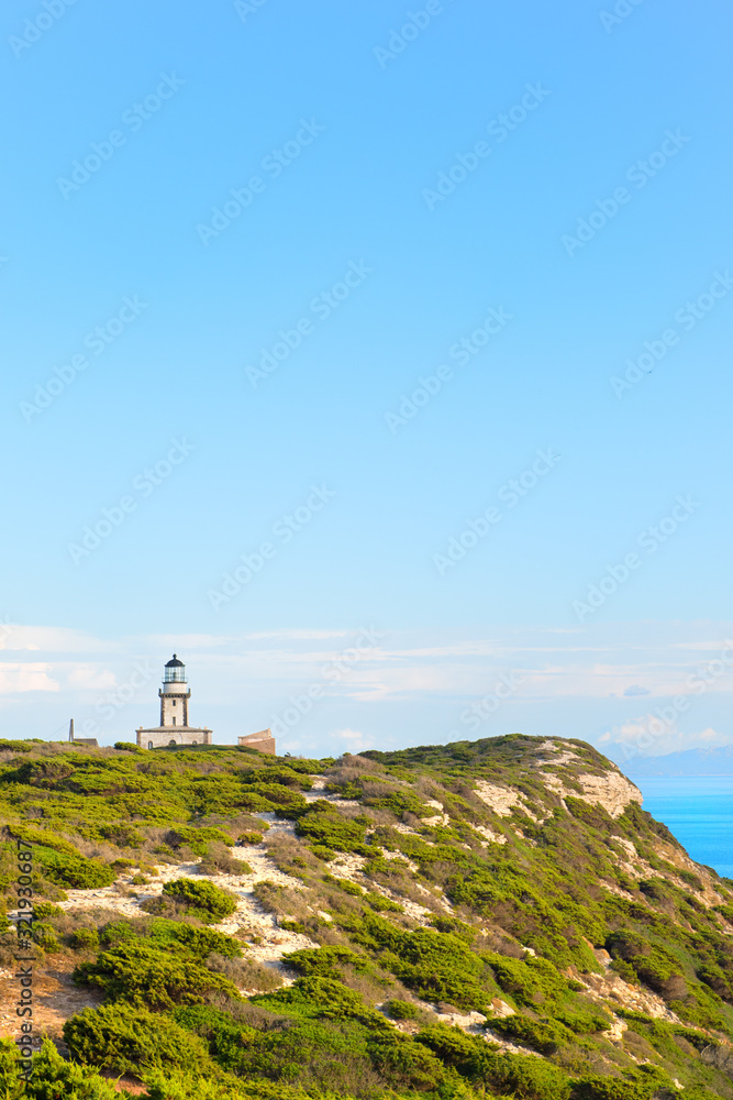 Weather station on island Corsica near Bonifacio