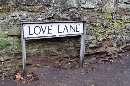 Love Lane in Mold, UK photo