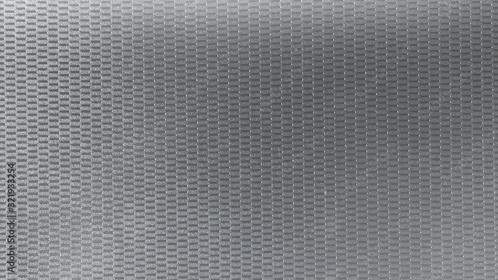 The texture or background of gray plastic fiber. The texture or background of gray plastic fiber.