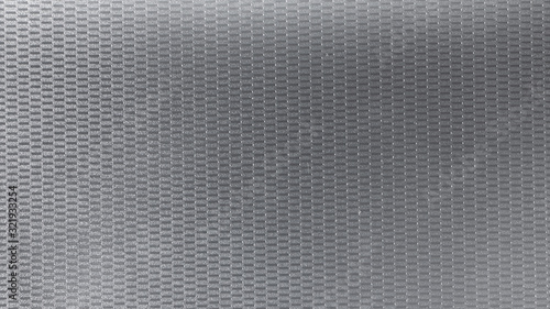 The texture or background of gray plastic fiber.