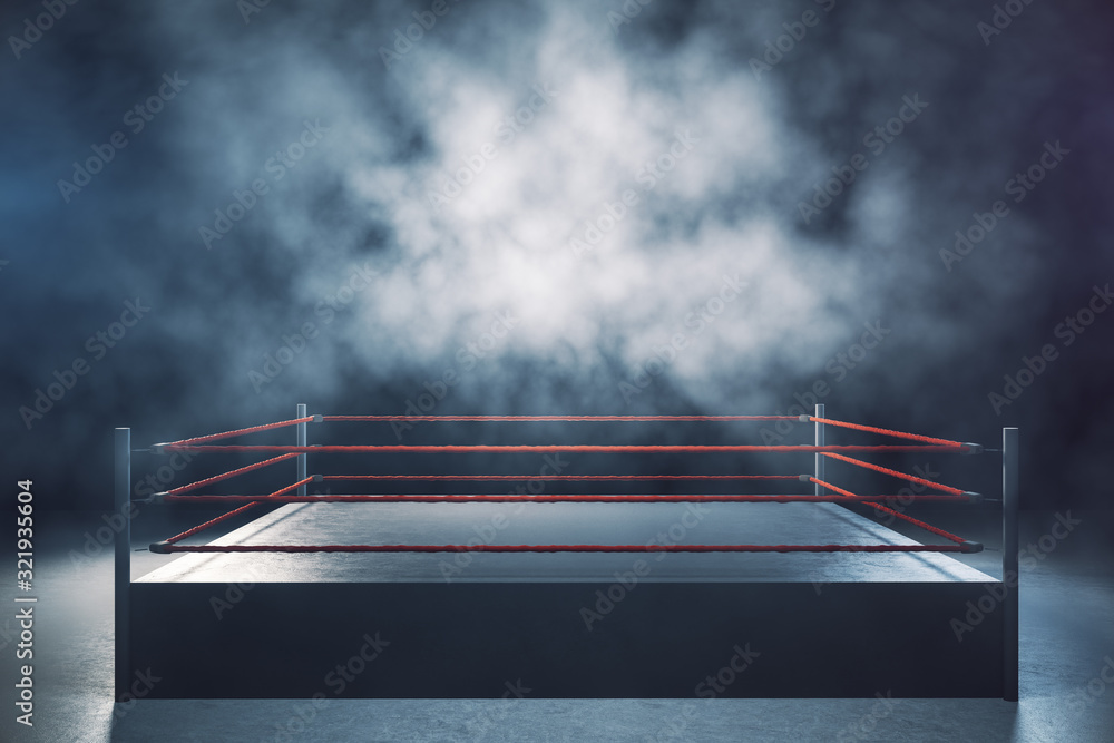 Empty Boxing Ring High-Res Stock Photo - Getty Images