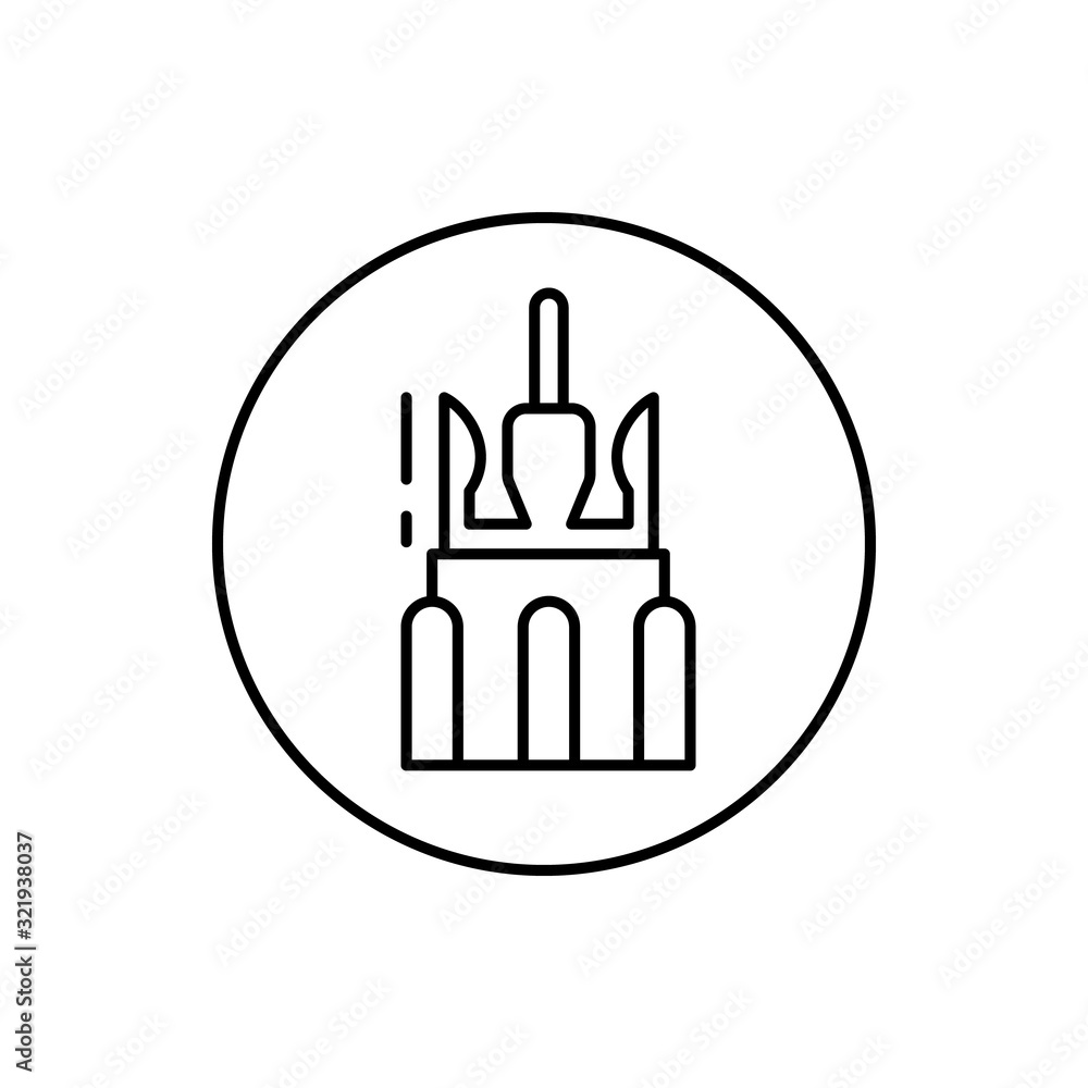 Plug, connector icon. Simple line, outline vector elements of connectors and cables icons for ui and ux, website or mobile application Plug, connector icon. Simple line, outline vector elements of connectors and cables icons for ui and ux, website or mobile application