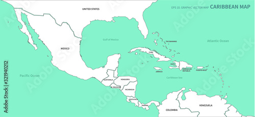 graphic vector of caribbean...