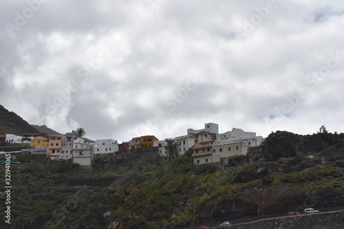 A top-hill coastal village