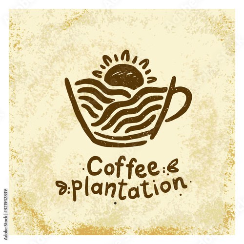 Logo coffee plantations