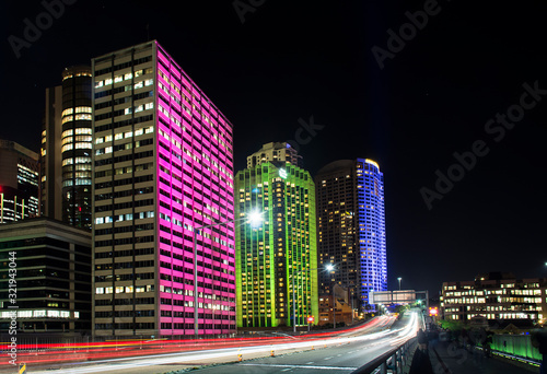 Vivid Sydney - Colorful Skyscrapers, Australia