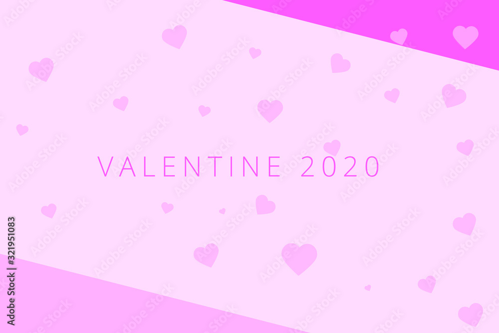 Happy valentine's day background with heart pattern. Vector illustration. Wallpaper, flyers, invitation, posters, brochure, banners.