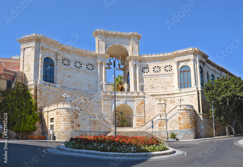 Fotografía The Bastione Saint Remy in the city of Cagliari