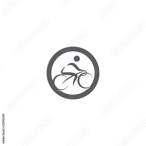 Cycling Logo Template vector symbol