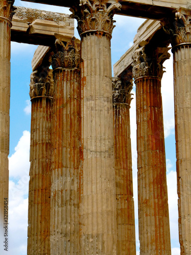 The Temple of Olympian Zeus Athens in Greece - ATH