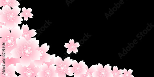 桜　春　花　背景