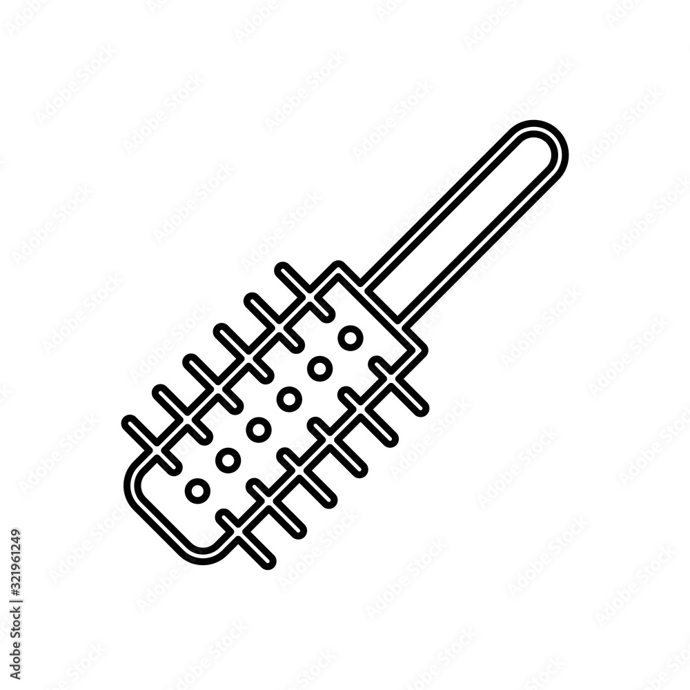 comb icon design vector logo template EPS 10 comb icon design vector logo template EPS 10