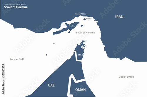 hormuz of iran map. middle east countries map. world map of arab country. 