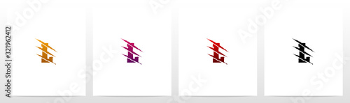  Claw Marks On Letter Logo Design L