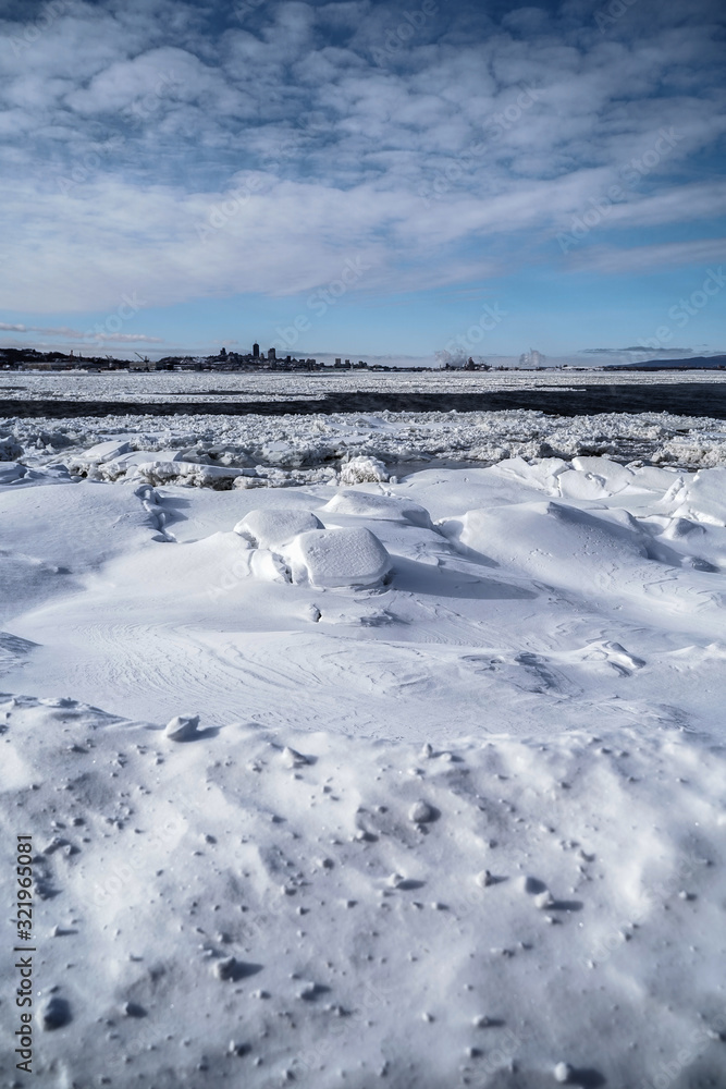 paysage hivernal