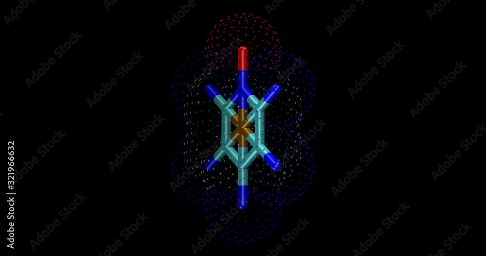 Nitroprusside, vasodilator 3d molecule Nitroprusside, vasodilator 3d molecule