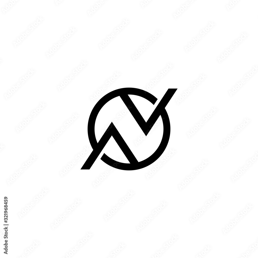 A letter Monogram logo template vector icon design A letter Monogram logo template vector icon design