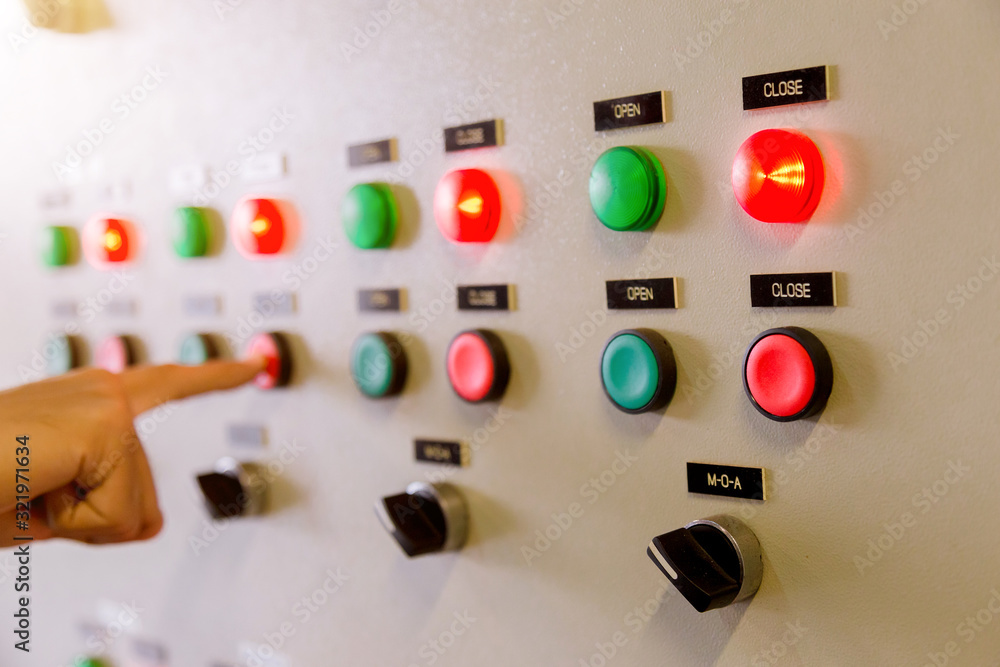 Engineer working on checking and maintenance electrical equipment engineer checking status switchgear with checklist System ready. Engineer working on checking and maintenance electrical equipment engineer checking status switchgear with checklist System ready.