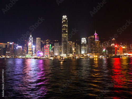 Wallpaper Mural Hong Kong Lights Torontodigital.ca