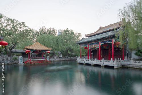 The Baotu Spring(or spouting spring) is a culturally significant artesian karst spring located in the city of Jinan,Shandong,China. It is 