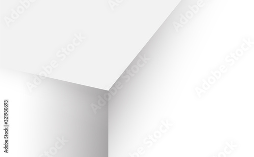 Grey wheel geometric technology background with gear shape. Vector abstract graphic design.