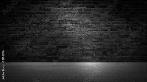 background of an empty blac...