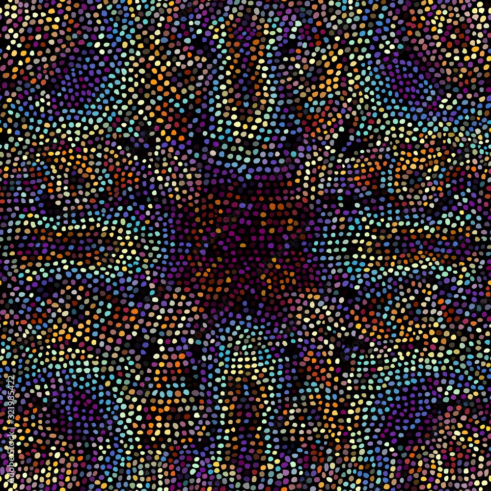 Obraz premium Seamless mosaic art pattern