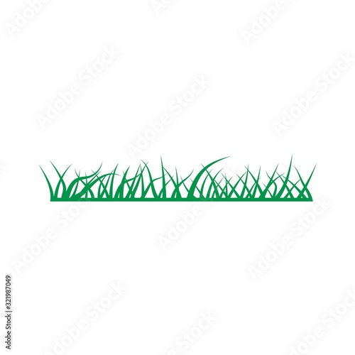 Grass ilustration logo