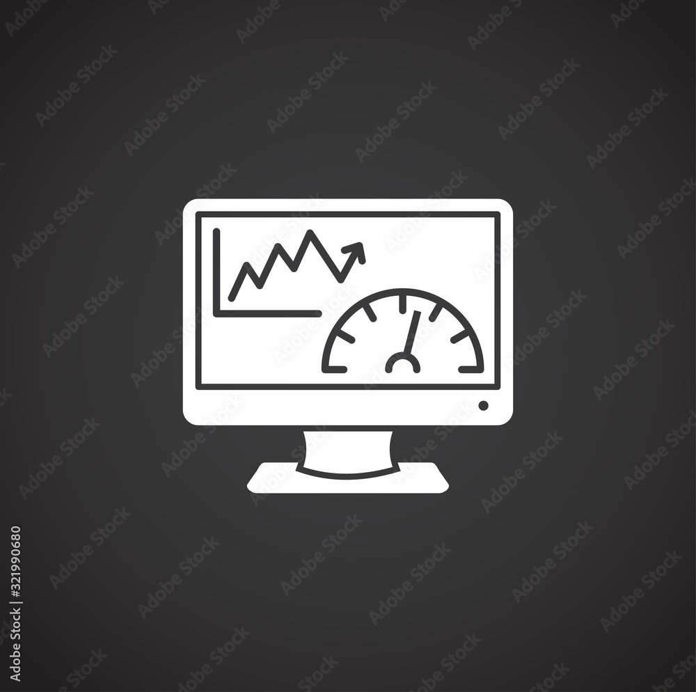 High performance related icon on background for graphic and web design. Creative illustration concept symbol for web or mobile app High performance related icon on background for graphic and web design. Creative illustration concept symbol for web or mobile app